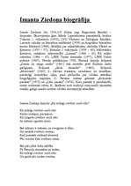 Referāts 'Imanta Ziedoņa biogrāfija', 1.