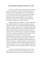 Eseja 'Latvijas Republikas proklamēšana 1918.gada 18.novembrī', 1.