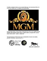 Referāts 'Kino studijas "Metro Goldwyn Mayer" logo izveidošanas vēsture', 6.