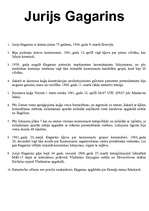 Konspekts 'Desmit kosmonauti īsos, konkrētos faktos', 2.