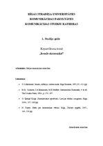 Konspekts 'Ārējās ekonomiskās attiecības', 1.