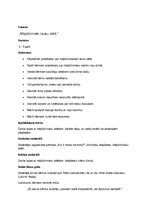 Konspekts 'Dabaszinību konspekti pirmsskolā', 1.