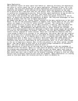 Eseja 'Space Exploration', 1.