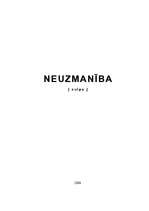 Referāts 'Neuzmanība', 1.