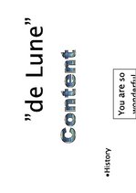 Konspekts 'Presentation of the Garment Industry "de Lune"', 7.