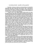 Eseja 'Autoritārisms Latvijā – nejaušība vai likumsakarība?', 1.