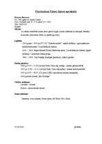Paraugs 'Curriculum Vitae', 1.