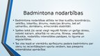Prezentācija 'Badmintons', 15.