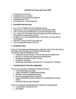 Konspekts 'Die BRD in Europa und in der Welt', 1.