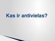 Prezentācija 'Antivielas', 2.