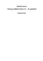 Referāts 'Aukstais karš', 1.