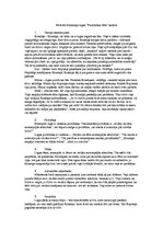 Konspekts 'Rūdolfa Blaumaņa lugas "Pazudušais dēls" analīze', 1.