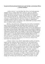 Eseja 'Argumentētais pārspriedums par patriotisku animācijas filmu ,,Lielais Indriķis’’', 1.