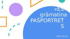Prezentācija 'Es grāmatiņa - PAŠPORTRETS', 1.