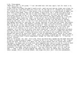 Eseja 'Life, Intercepted ', 1.