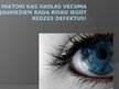 Prezentācija 'Faktori, kas rada risku iegūt redzes problēmas', 1.