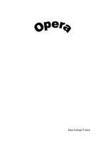 Referāts 'Opera un balets', 1.
