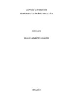 Paraugs 'Reālu laikrindu analīze', 1.