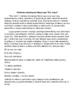 Konspekts 'Folkloras izmantojums lugā "Pūt, vējiņi!"', 1.