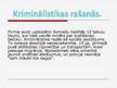 Prezentācija 'Kriminālistikas jēdziens un sistēma', 2.