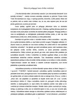 Eseja 'Mana kā pedagoga loma cilvēka veidošanā', 1.