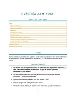 Konspekts 'Ojārs Vācietis "Si minors"', 1.