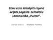 Prezentācija 'Cenu risks Jēkabpils rajona Sēlpils pagasta zemnieku saimniecībā "Pureni"', 1.