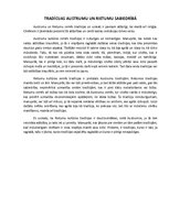 Konspekts 'Tradīcijas Austrumu un Rietumu sabiedrībā', 1.