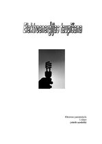 Konspekts 'Elektroenerģijas taupīšana', 1.