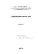 Diplomdarbs 'Autoceļu būves nozares attīstība Latvijā', 1.
