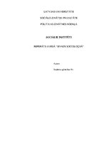 Referāts 'Sociālie institūti', 1.