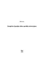 Referāts 'Komplekss Igaunijas dabas apstākļu raksturojums', 1.