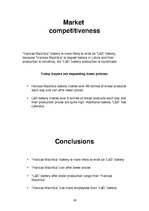 Prezentācija 'Comparison of Enterprises "Lāči" and "Hanzas Maiznīca"', 26.