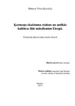 Referāts 'Skaistuma etaloni senatnē un mūsdienās', 1.