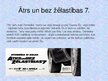 Prezentācija 'Filmas "Ātrs un bez žēlastības" prezentācija', 10.