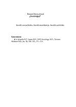 Konspekts 'Sociālā nevienlīdzība, sociālā stratifikācija, sociālā mobilitāte', 1.