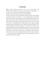 Diplomdarbs 'Mārketinga komunikāciju plāns SIA "Reval Hotel Rīdzene"', 3.