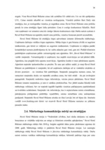 Diplomdarbs 'Mārketinga komunikāciju plāns SIA "Reval Hotel Rīdzene"', 36.