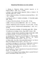 Referāts 'Dzīves kvalitāte pacientiem ar Parkinsona slimību', 27.