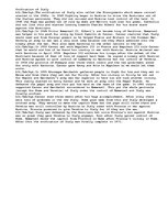 Eseja 'Unification of Italy', 1.