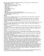 Eseja 'Separation by Filtration and Crystallisation', 1.