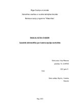 Diplomdarbs 'Jauniešu informētība par kontracepcijas metodēm', 1.