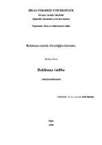 Konspekts 'Reklāmas mērķi. Stratēģijas izstrāde', 1.