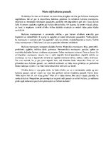 Eseja 'Mans ceļš kultūras pasaulē', 1.