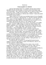 Eseja 'Starp pagātni un nākotni', 1.