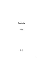 Referāts 'Sanskrits', 1.
