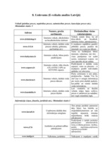 Konspekts 'E-veikalu analīze Latvijā', 1.