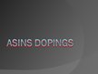 Prezentācija 'Asins dopings', 1.