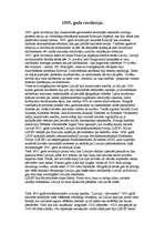 Eseja '1905.gada revolūcija Latvijā', 1.