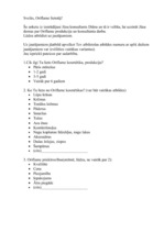 Paraugs 'Anketa', 1.